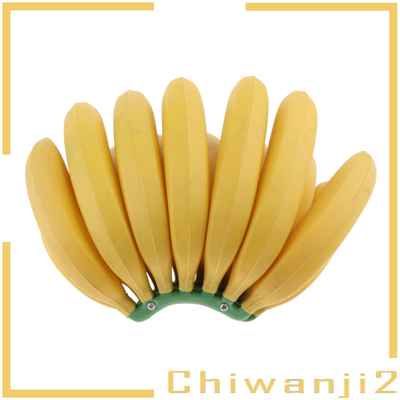 [Chiwanji2] กล้วยผลไม้ปลอม 23x10 ซม. สําหรับตั้งโชว์ 15 ชิ้น ต่อชุด