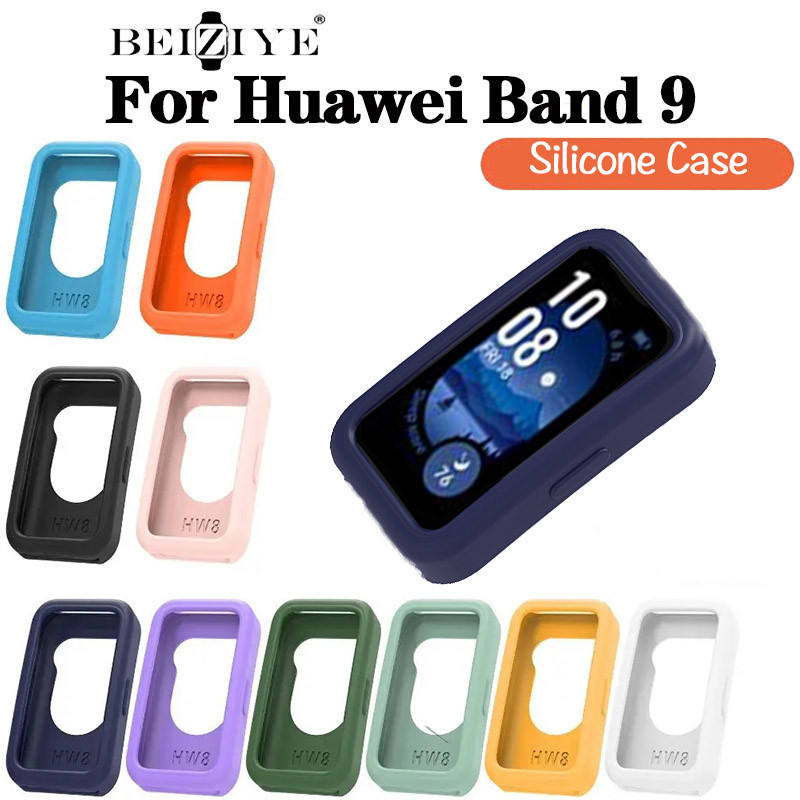 เคส TPU นิ่ม สําหรับ Huawei Band 9 สมาร์ทวอทช์ ป้องกัน เปลือก ซิลิโคน ป้องกันหน้าจอ กรอบ อุปกรณ์เสริม