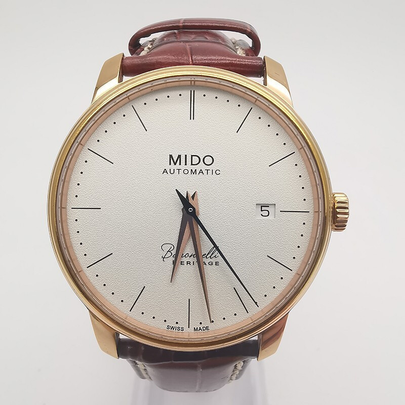 Mido Baroncelli Seriesm027.407.36.260.00 นาฬิกาข้อมือ สําหรับผู้ชาย ครบรอบ 40 ปี