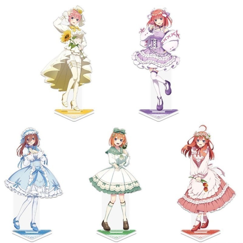 Standee รุ่น Quintessential Quintuplets Itsuki Ichika Nino Nakano Miku 011 Study มุมอุปกรณ์ตกแต่งโต๊ะ
