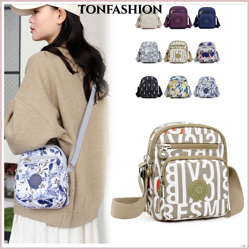 Tonfashion กระเป๋าสะพายไหล่ กระเป๋าถือ อเนกประสงค์ แฟชั่นสําหรับสตรี
