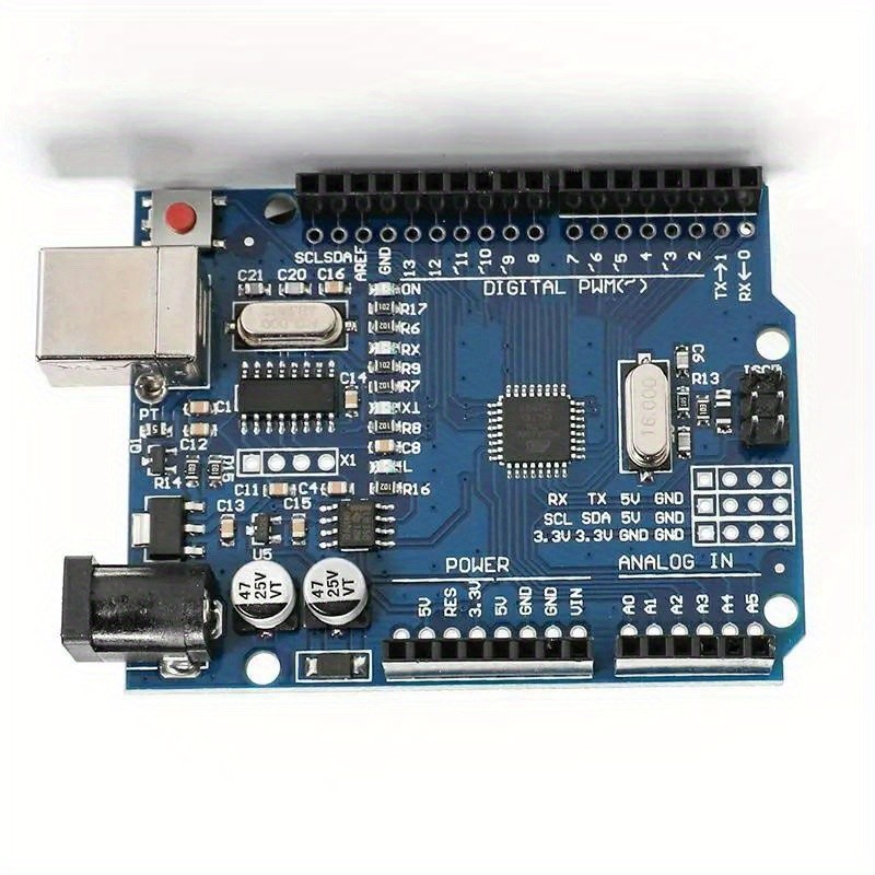 บอร์ดพัฒนาสําหรับ UNO R3 ATmega328P CH340 CH340G สําหรับ Arduino พร้อมหัวหมุดตรง