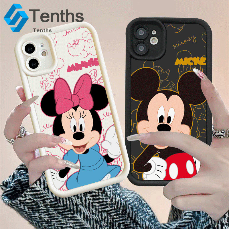 Vivo Y17s Y27 V29 Y20 Y21 Y22 Y02 Y15s Y16 Y17 Y15 Y12 Y36 Y35 Y50 Y1s Y91CY95Cartoon Cute Mickey Mouse Case Soft Cover