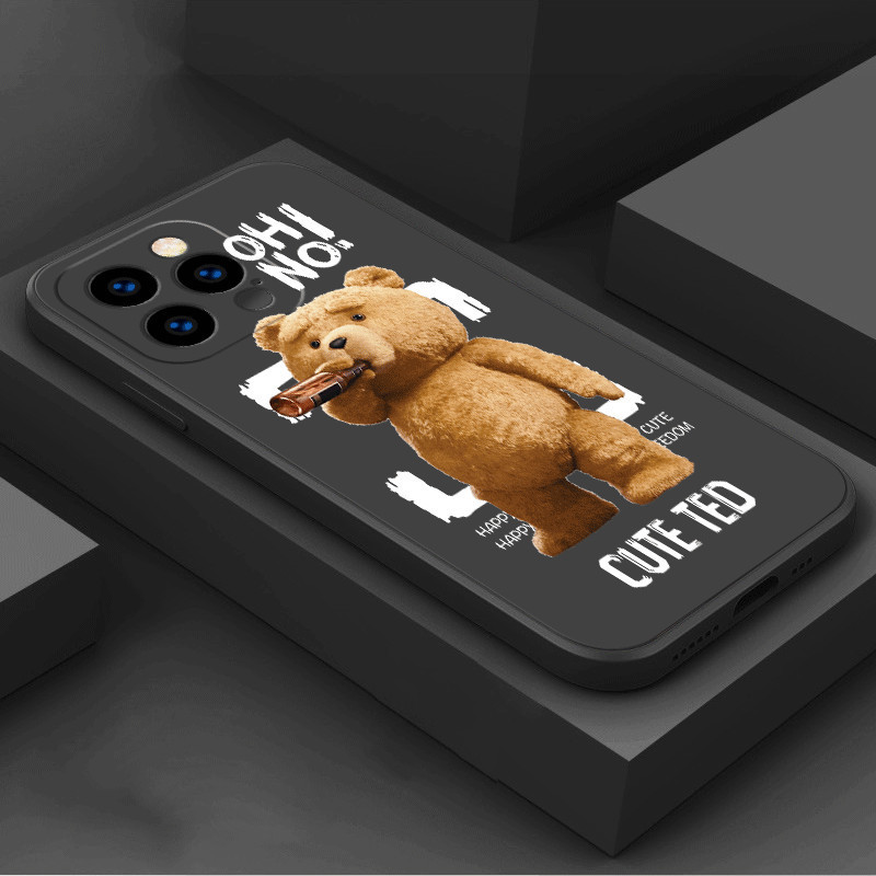 เคสโทรศัพท์มือถือแบบนิ่ม กันกระแทก ลายตุ๊กตาหมี สําหรับ OPPO reno ACE 10X ZOOM Z 2 2Z 2F 3 4 4G 5 PRO 4Z 5Z 4SE 4F 5F reno4Z reno5Z 5G A91 K7 T071TB