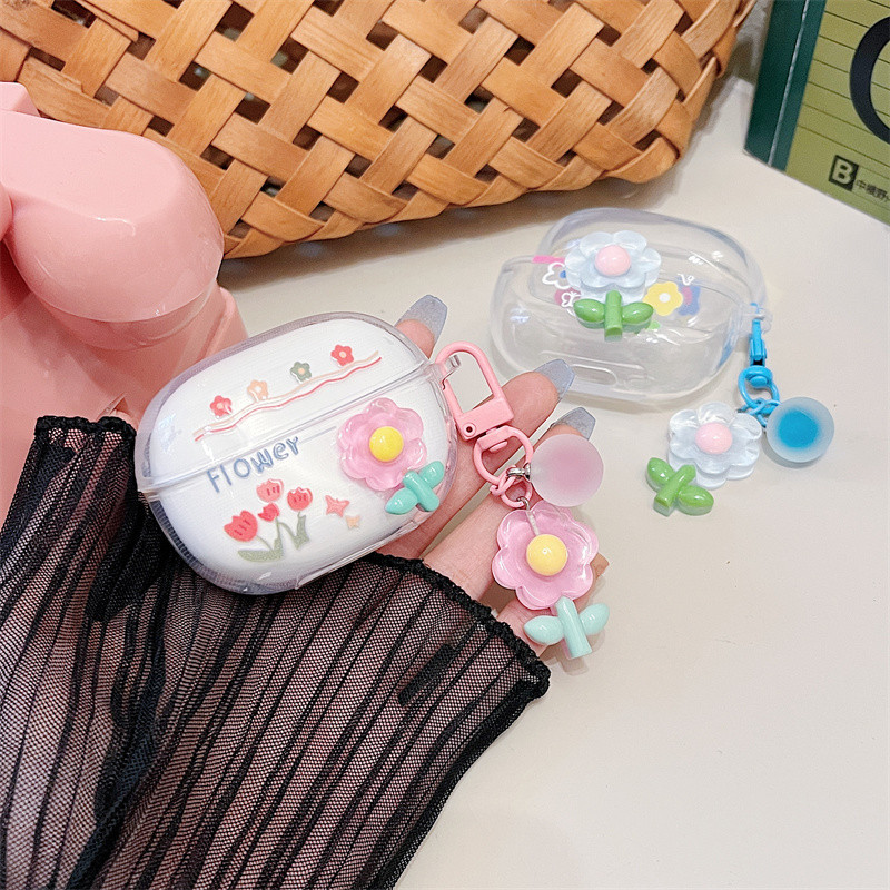 เคสหูฟัง Redmi Buds 5 Pro เคส Case เคสหูฟัง ลายดอกไม้ แฮนด์เมด DIY สําหรับ