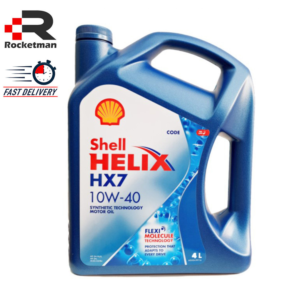 SHELL HELIX HX7 10W40 ENGINE OIL SEMI SYNTHETIC