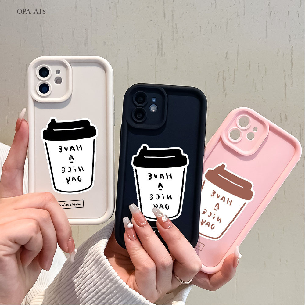 OPPO A18 A17 A38 A31 A15 A16 A3S A58 A54 A94 A57 A7 A5S A12 A9 A16K A78 A74 A76 Reno 10 5 Pro 4G 5G 2020 เคสออปโป้ JT