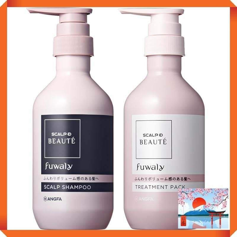 Scalp D Beaute Fleurie Scalp Shampoo for Women &amp; Treatment Pack Hair Loss Shampoo Ladies Scalp Care Scalp Cleansing Hair Growth Shampoo 350mL Approximately 2 months' worth