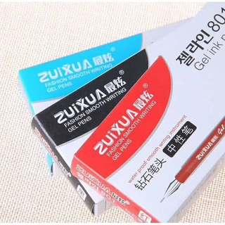 ZUIXUA ปากกาเจล หมึกกันน้ำ S0270 (ต่อแท่ง) แบบปลอก ขนาด0.38มม. อย่างดี มี3สีให้เลือก dealtique