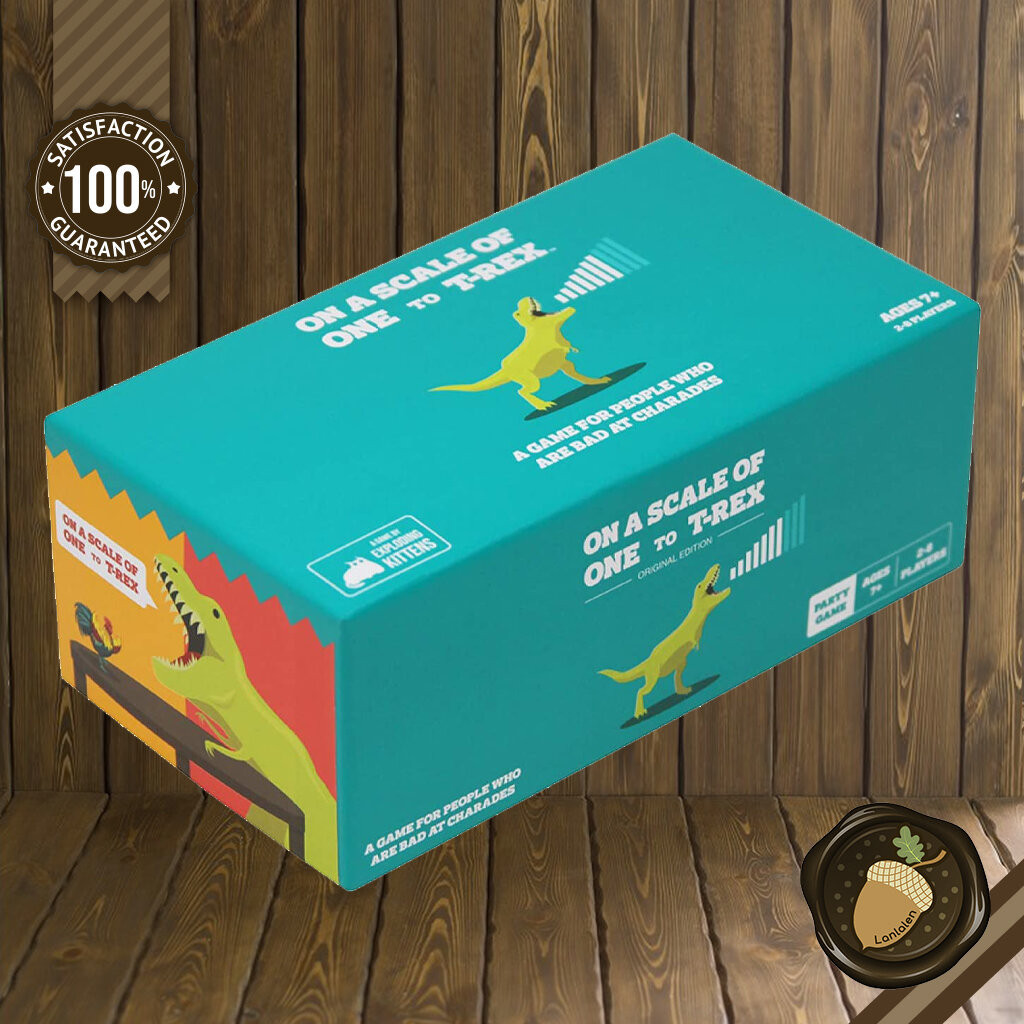 On a Scale of One to T-rex Board Game บอร์ดเกม