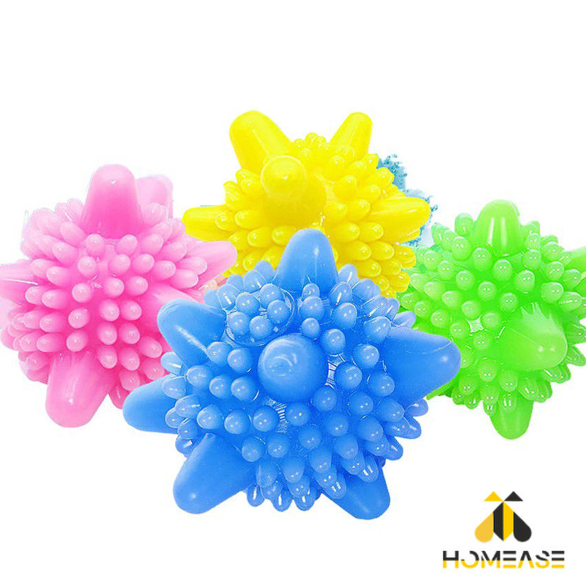 HA ลูกบอลซักผ้าช่วยไม่ให้ผ้าพัน  ซิลิโคนซักผ้า คละสี Small Washing Balls