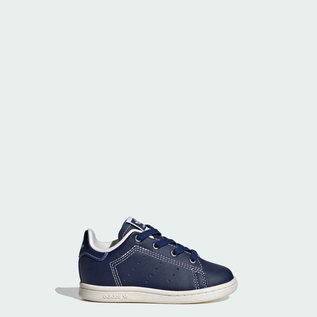 adidas ไลฟ์สไตล์ รองเท้า Stan Smith เด็ก สีน้ำเงิน IG0576