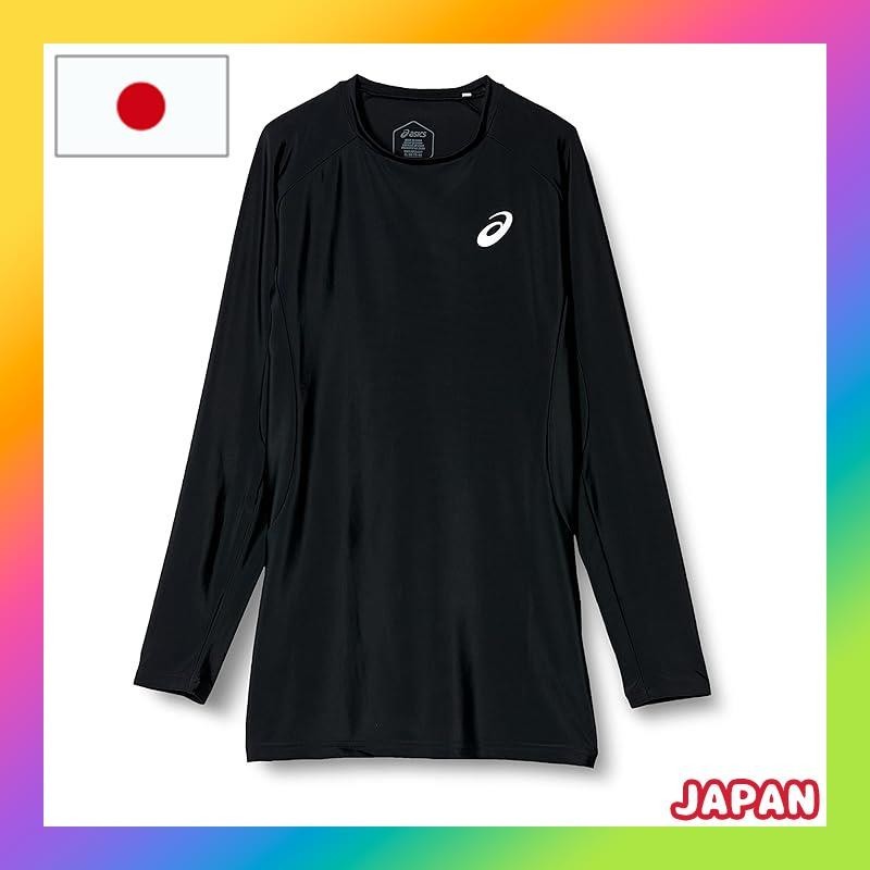 [ASICS] Limited to Amazon.co.jp Training Wear Base Layer Long Sleeve Shirt with UV Function 2033A661 Performance Black Japan S (Equivalent to Japanese Size S)