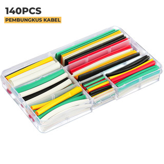 Heat Shrink Tube Selang Bakar Kabel Isolasi Pembungkus Kabel 140 530 800 Pcs  - PK