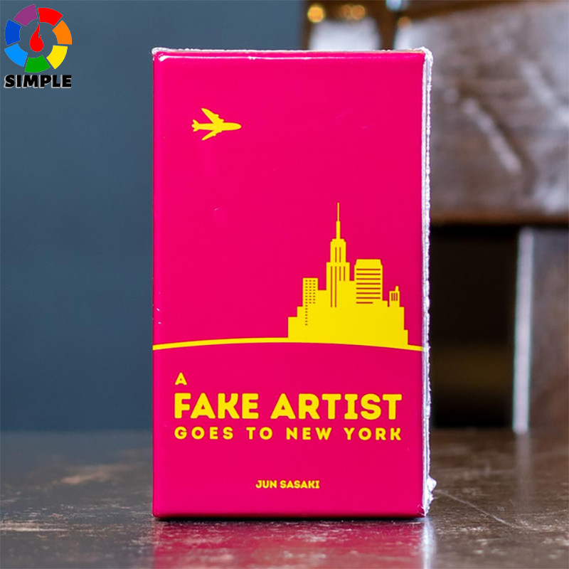 A Fake Artist Goes to New York Board Game