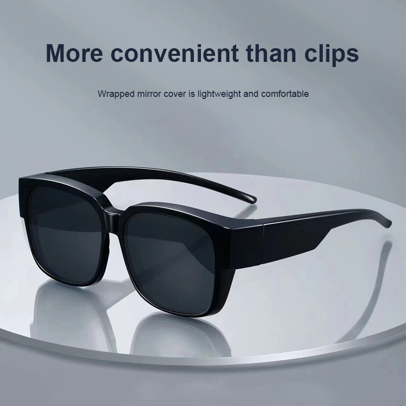 COD-ในไทย แว่นตากันแดดสายตาสั้นชุดแว่นกันแดด Unisex แว่นตากันแดดป้องกันรังสียูวี-Kri