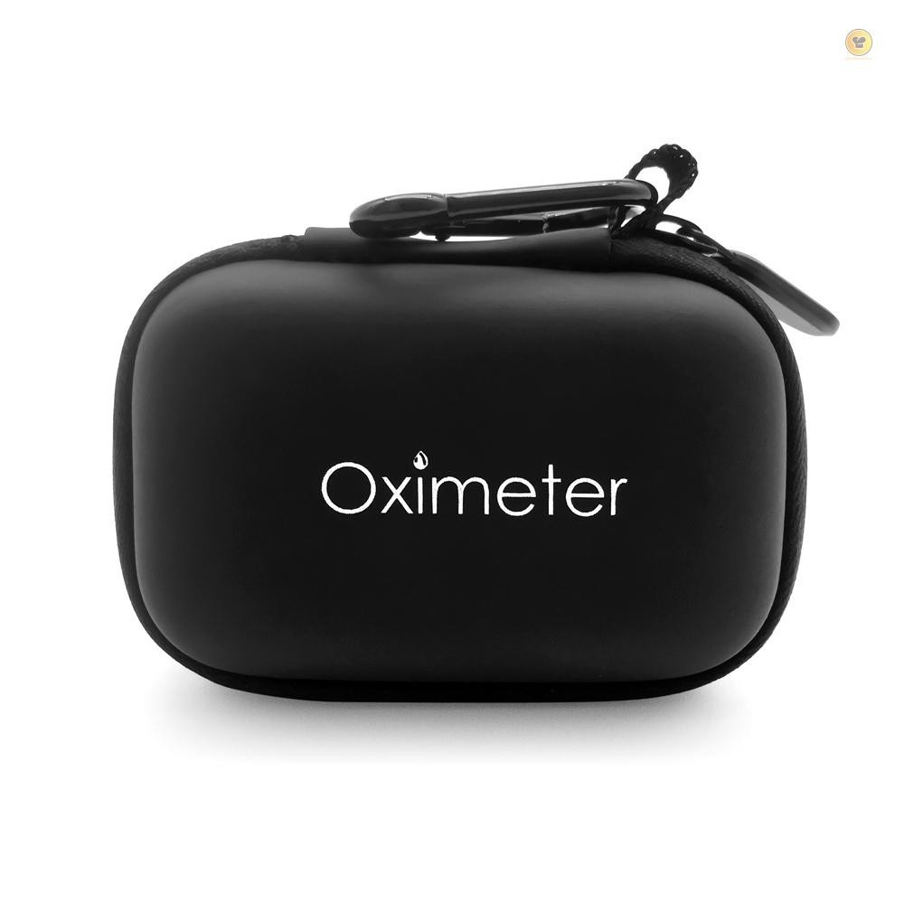 Oximeter Storage Case กันน ้ ํา Pulse Oximeter Travel Case Hard EVA กระเป ๋ าถือสําหรับปลายนิ ้ ว Pulse Oximeter
