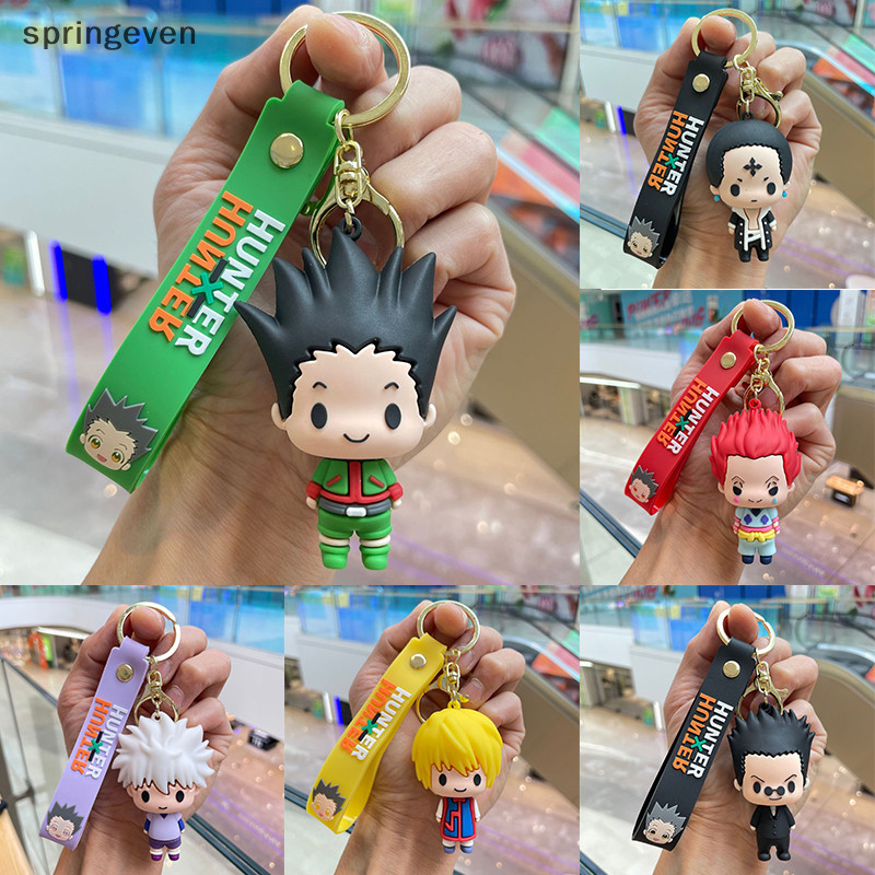 [springeven] Anime HUNTER X HUNTER พวงกุญแจรูปซิลิโคน GON·FREECSS ตุ๊กตา Pendent พวงกุญแจผู้ถือกุญแจรถอุปกรณ์เสริมเครื่องประดับของเล่นเด็กของขวัญสต็อกใหม่