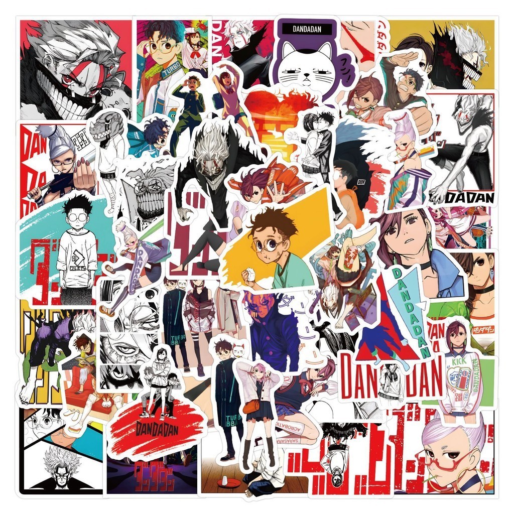 55 ชิ ้ น DANDADAN Japan Manga อะนิเมะสติกเกอร ์ PVC กันน ้ ํา