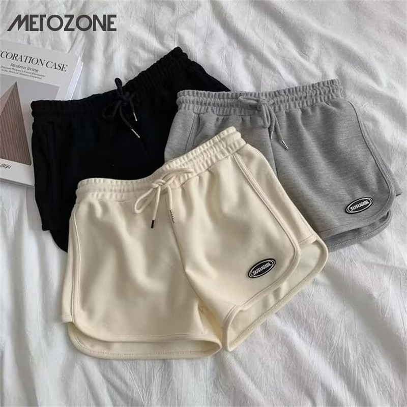 Metozone ฤดูร้อนกางเกงขาสั้นกีฬาลำลองสบาย ๆ ฤดูร้อนกางเกงขาสั้นหลวมและระบายอากาศของผู้ชาย