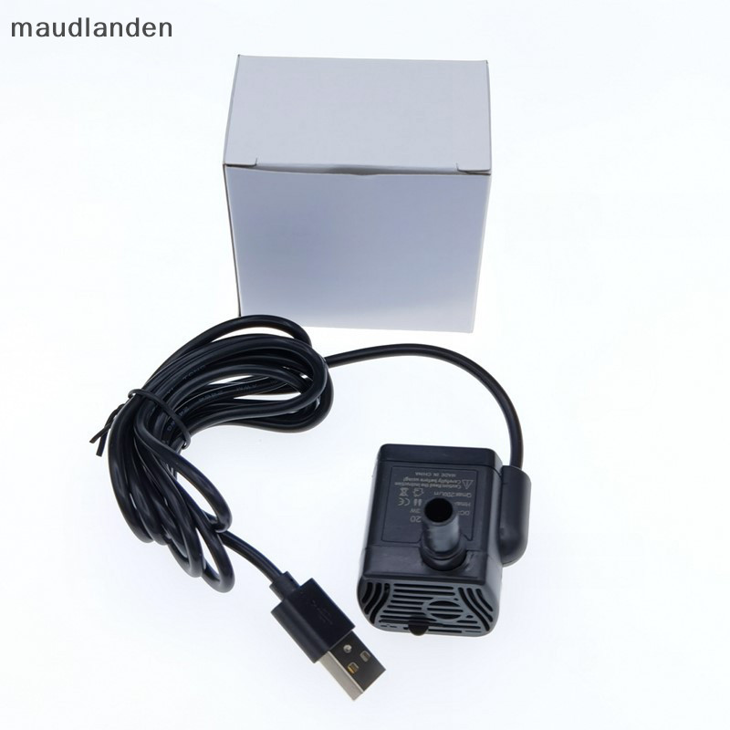 Ma USB ปั๊มน้ํา DIY กรองเสียงต่ํามอเตอร์ไร้แปรงปั๊ม Aquarium อุปกรณ์เสริม TH