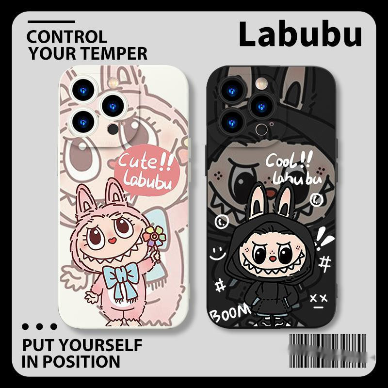 2024 เคสโทรศัพท ์ labubui ใหม ่ labubui Phone15 สินค ้ า 14/13promax น ่ ารัก 12mi