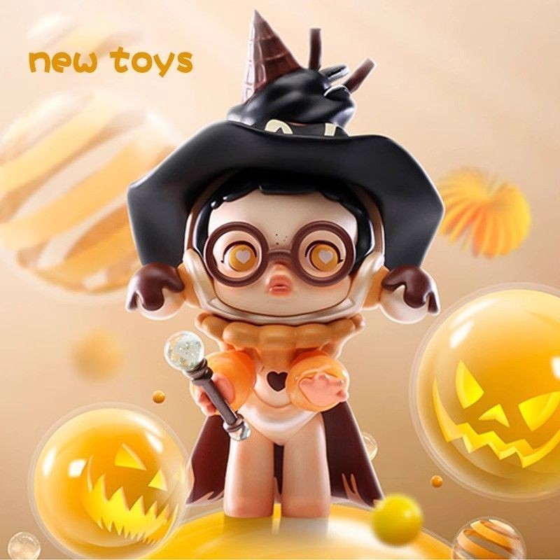 Blind Boxes Skullpanda Candy Monster Town Series Mystery Box Figure