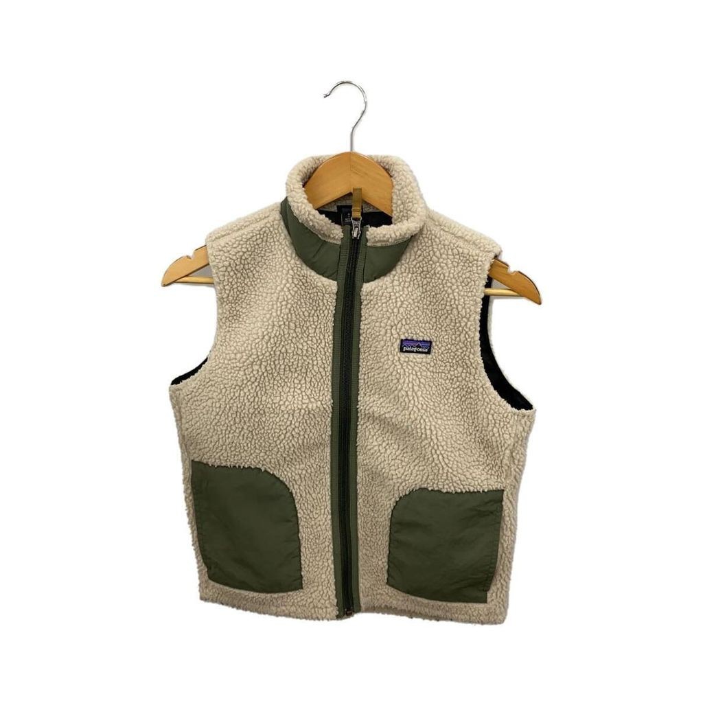 Patagonia Kids Vest M Polyester BEG 65619FA19 Direct from Japan Secondhand