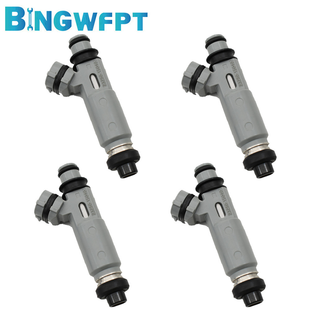 4pcs หัวฉีดสําหรับ Toyota Corolla AE11 4AFE Soluna AL50 Corona Corolla 1.6L 4A-FE 1997 ~ 1999 23250-
