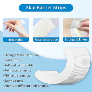 20/40PCS เทปไวต่อแรงกดยืดหยุ่น Ostomy Barrier Strips เกรดทางการแพทย์ Hydrocolloid Ostomy Care