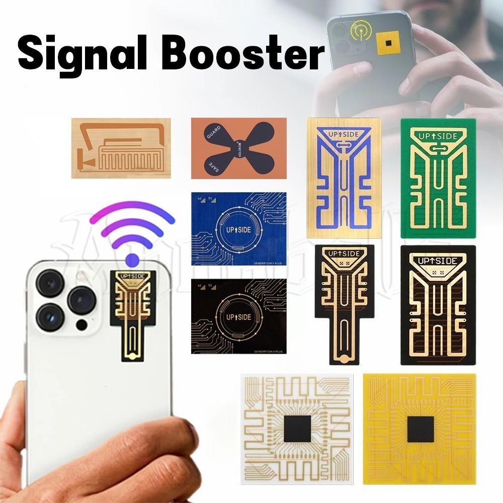 [ Hot ] [ โดดเด ่ น ] 1 PC เสาอากาศสัญญาณเครื ่ องขยายเสียงสัญญาณเครือข ่ าย Booster วางแบบพกพาสัญญาณ Enhancement สติกเกอร ์ Universal สําหรับ iPhone Samsung Mi อุปกรณ ์ เสริมโทรศัพท ์ มือถือ