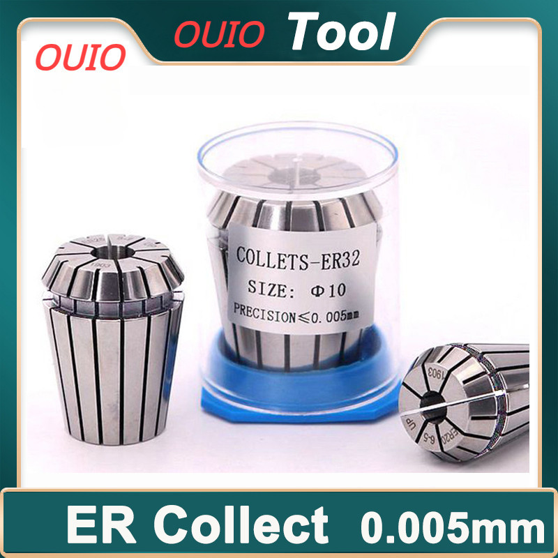 OUIO ER11 ER16 ER20 ER25 ER32 ER40 Collet Chuck เครื่องแกะสลักแกนมิลลิ่งเครื่องตัด CNC เครื่องกลึงเค