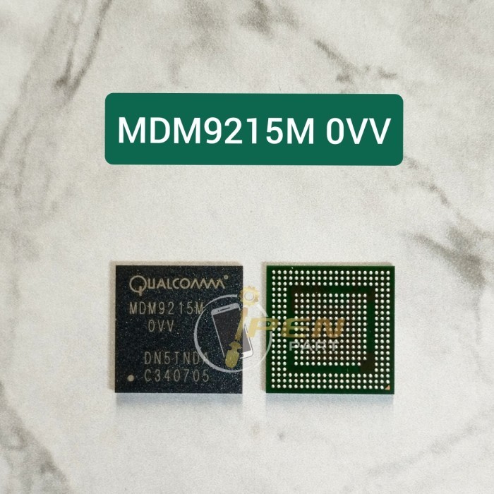 EC99 IC Baseband MDM9215M 0VV ใหม่ทดสอบ MDM 9215M