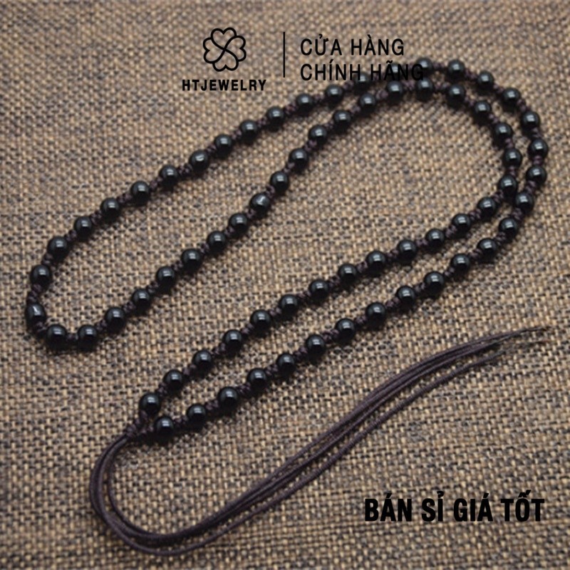 HTJEWELRY MS4 สร้อยคอลูกปัดหิน