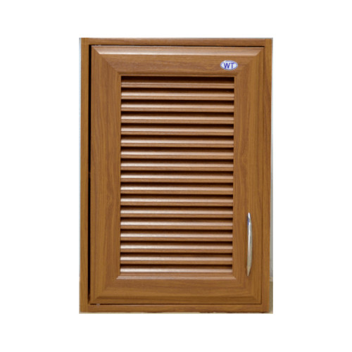 GlobalHouse WT ตู้ลอยเดี่ยว  WT-777 สีสัก สินค้าของแท้คุณภาพดี