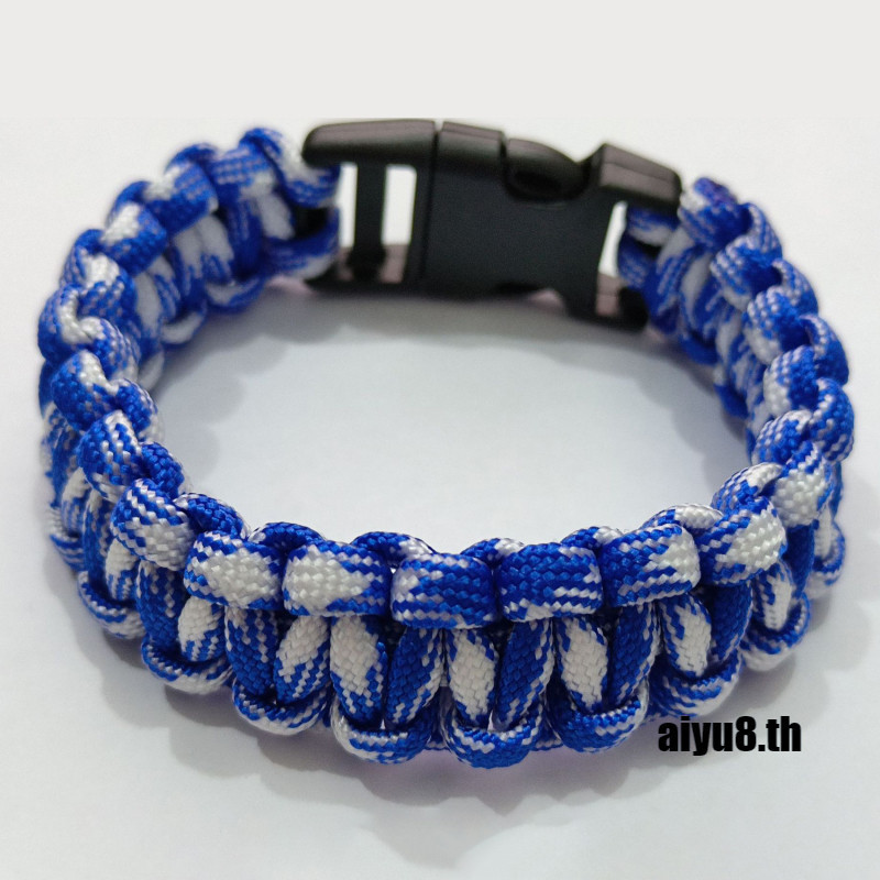 (aiyu8.th)Gelang Tali Kecil/Cord สร้อยข้อมือสร้อยข้อมือเชือกร่มทอผ้าสร้อยข้อมือสร้อยข้อมือกลางแจ้ง