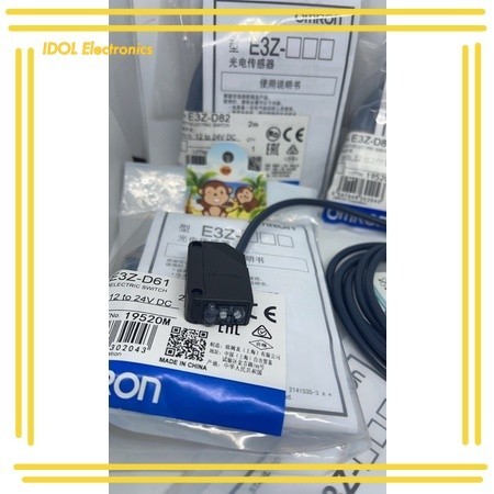 ราคาถูก Omron Photoelectric Sensor E3Z-D61,E3Z-D62 E3Z-D81,E3Z-D82 ของแท้