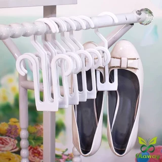 ราคา/1โหล ไม้แขวนรองเท้า พลาสติก ไม้แขวนรองเท้า (10ชิ้น) สำหรับแขวนโชว์ หรือ แขวนขาย Shoe hooks (ส่งจากไทย)