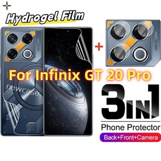 1-3Pcs Front Full Cover Protection Tpu Hydrogel Film For Infinix GT 20 Pro 5G 2025 20Pro GT30Pro GT20Pro Clear Soft Screen Protector Film