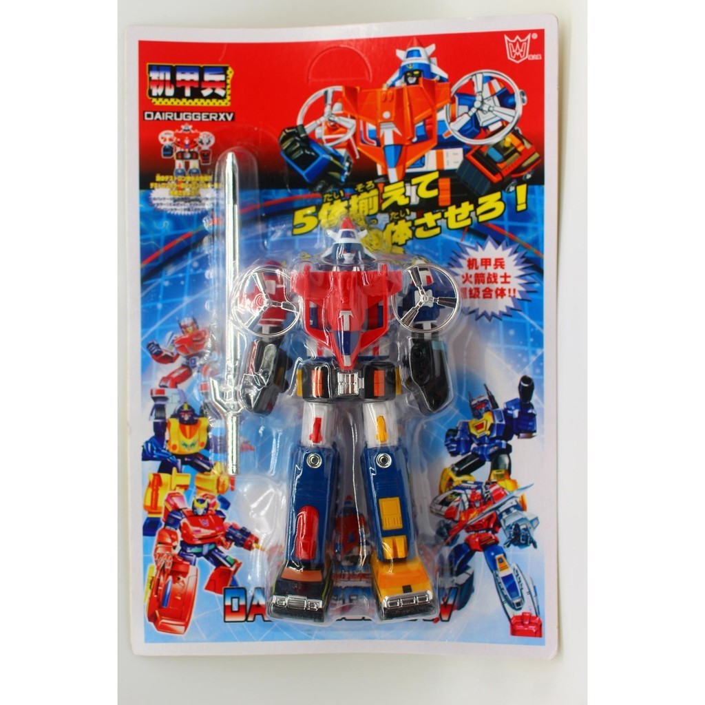 Ins รถของเล่น God of War King Kong Mecha Fleet Dalycra VOLTRON VOLTRONRON Universe Guardian Super 10 เครื่อง Big Fit
