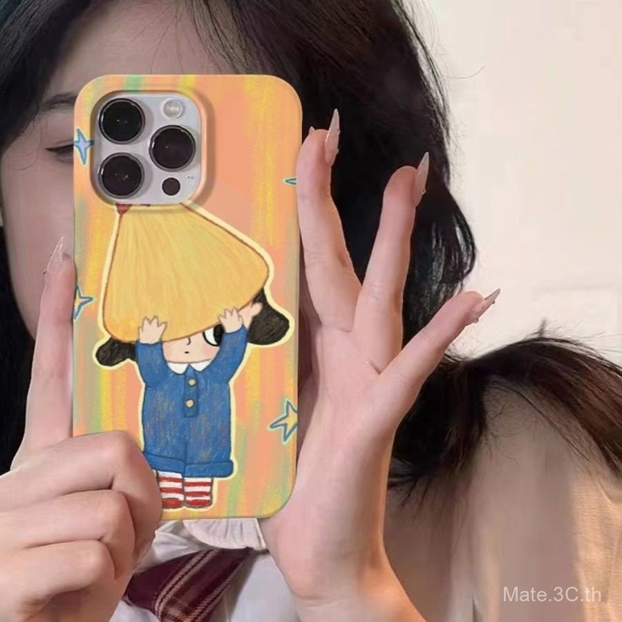 Pop Mart เหมาะสําหรับ iPhone15 เคสโทรศัพท์ iPhone14 ฟิล์ม 13promax เคสแข็ง 12 คู่สไตล์ 11 หญิง xr78 R27T