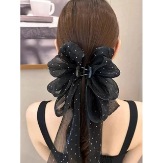 สาวหวาน Bling Shine Bow Hairpin กิ๊บติดผมอุปกรณ์เสริม Headwear