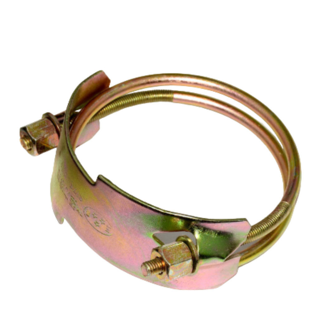 เข็มขัดรัดท่อ (แบบเหล็ก2ห่วง) ท่อยาง เหล็กรัด เข็มขัดรัดแสตนเลส มีหลายขนาดให้เลือกใช้/G0011