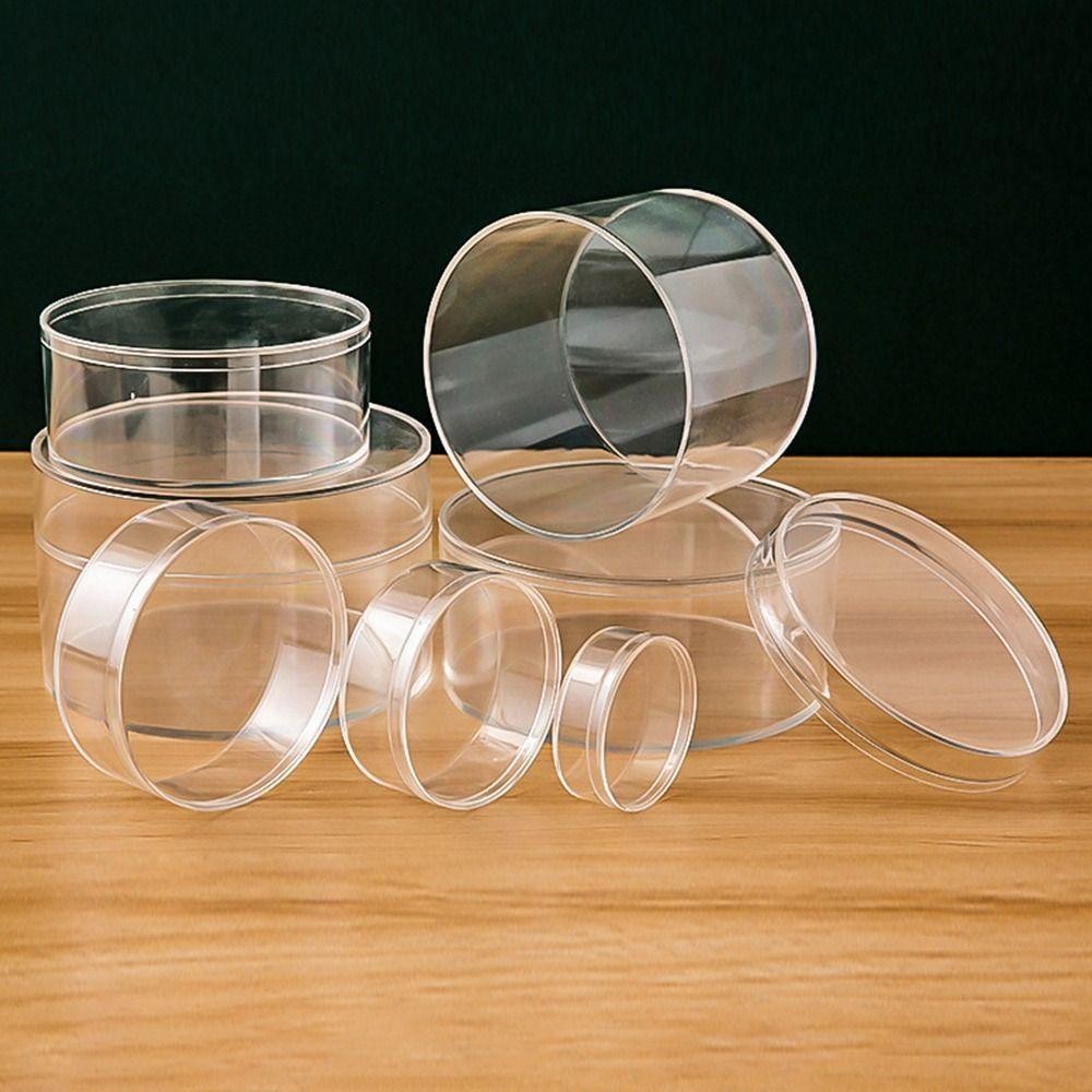 ทามาโย กล่องเก็บของ,กล่องพลาสติกกลมหลายขนาด,ทนทานแฮนด์เมดใสป้องกันตู้โชว์กล่องเครื่องประดับเครื่องประดับเล็บบิสกิต - รูปที่ 3