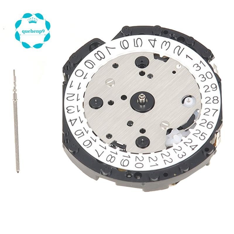 การเคลื่อนไหวควอตซ์มัลติฟังก์ชั่นสําหรับ VD53 VD53C การเคลื่อนไหวซ่อมเครื่องมือ Crown At 3 อะไหล่ทดแ