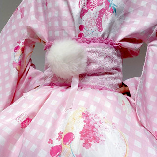 น่ารักตุ๊กตาผ้ากระต่ายหางกระต่ายหางลูกที่มีวงยืดหยุ่นหรือขาโ…