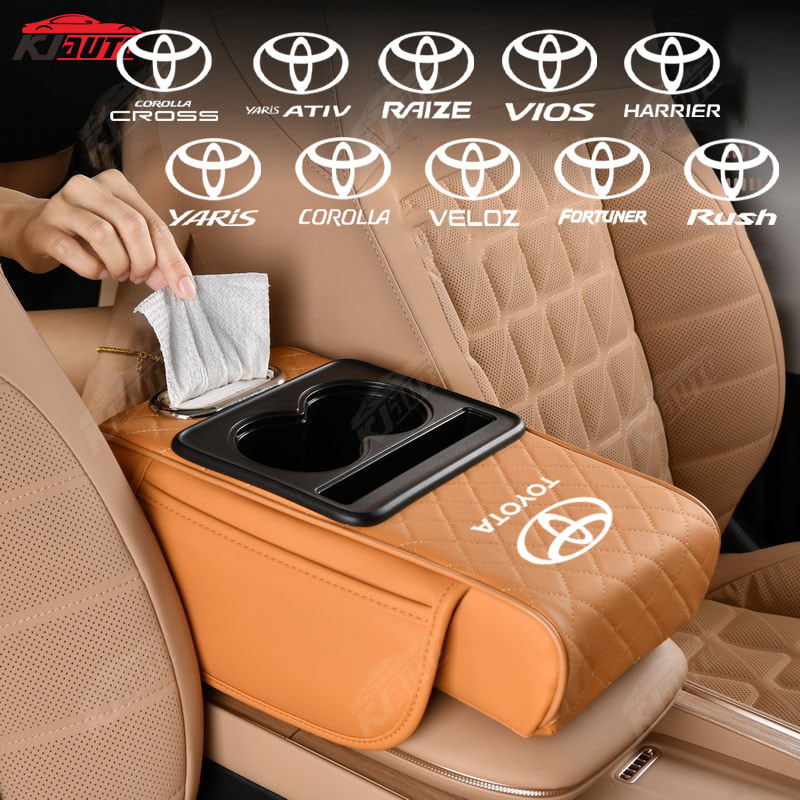 Toyota Gr Sport Gr Gazoo Racing Car Armrest Box Height Pad Central Leather Storage Bag Water Cup Holder for Toyota Veloz Raize Vios Avanza Innova Fortuner Corolla Rush

<p>“><center></p>
<h4></h4>
<p><p><font color=