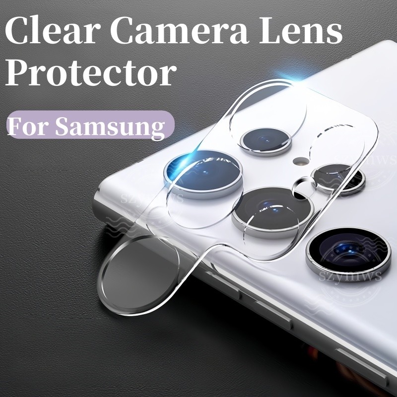 3Dตัวป้องกันเลนส์กล้องสําหรับSamsung Galaxy S26 Ultra S25 Ultra S24 S23 FE S22 Ultra Samsung A56 A36