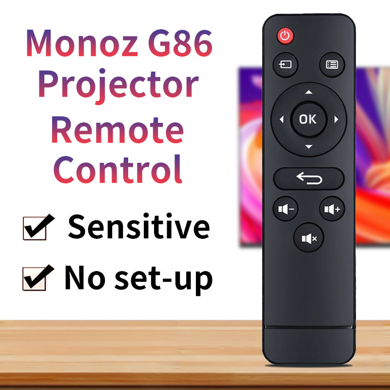 รีโมทคอนโทรลสําหรับโปรเจคเตอร์ Monoz G86
