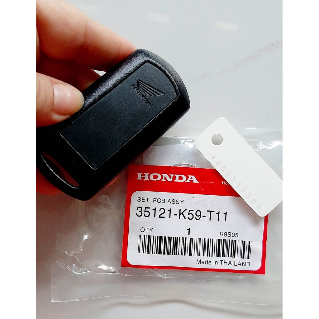 Honda pcx150 กุญแจอะไหล่แท้ ล็อคเบาะควบคุมระยะไกล * ab125 * click 150 * Vison / ตะกั่วฮอนด้าแท้ ให้แบตเตอรี่แท้ ราคา ถูกที่สุด ดีลบีเคเค แกลเลอรีภาพที่ 3